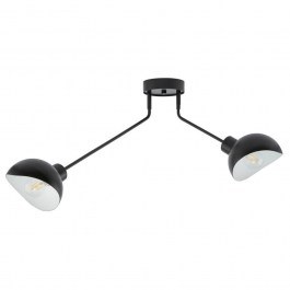Ceiling Light Roy 2 32429 2xE27 15W 104x17x44cm Black-White Sigma Lighting BLACK-WHITE