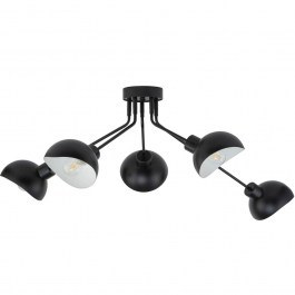 Ceiling Light Roy 5 32433 5xE27 15W 120x86x44cm Black-White Sigma Lighting BLACK-WHITE