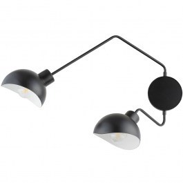 Wall Light - Sconce Roy 2 32496 2xE27 15W 17x65x38cm Black-White Sigma Lighting BLACK-WHITE