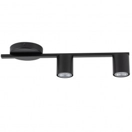 Φωτιστικό Οροφής - Σποτ Sky 2 33430 2xGU10 10W 46x12x11cm Black Sigma Lighting BLACK