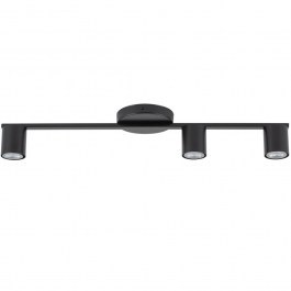 Φωτιστικό Οροφής - Σποτ Sky 3 33433 3xGU10 10W 70x14x11cm Black Sigma Lighting BLACK