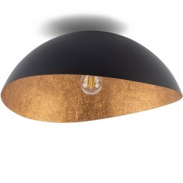 Ceiling Light Solaris S 40604 1xE27 15W D33x13cm Black-Copper Sigma Lighting BLACK-COPPER