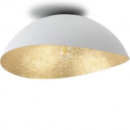 Ceiling Light Solaris S 40611 1xE27 15W D33x13cm White-Gold Sigma Lighting WHITE-GOLD