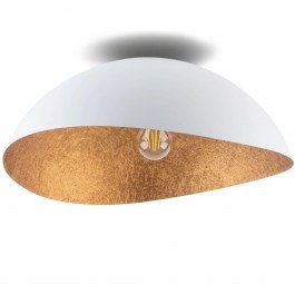 Ceiling Light Solaris S 40618 1xE27 15W D33x13cm White-Copper Sigma Lighting WHITE-COPPER