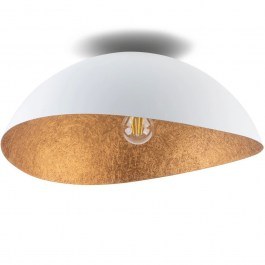 Ceiling Light Solaris M 40619 1xE27 15W D48x19cm White-Copper Sigma Lighting WHITE-COPPER