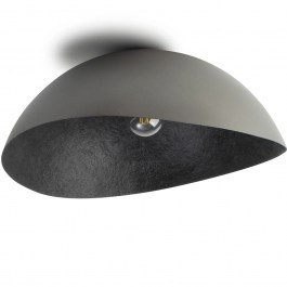 Ceiling Light Solaris M 40626 1xE27 15W D48x19cm Silver-Black Sigma Lighting SILVER-BLACK
