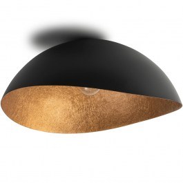 Ceiling Light Solaris XL 40607 1xE27 15W D89x31cm Black-Copper Sigma Lighting BLACK-COPPER
