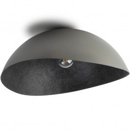 Ceiling Light Solaris XL 40628 1xE27 15W D89x31cm Silver-Black Sigma Lighting SILVER-BLACK