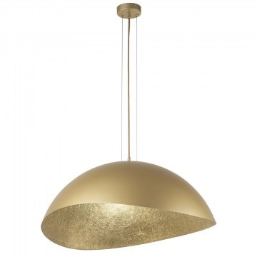 Φωτιστικό Οροφής Κρεμαστό Solaris M 40594 1xE27 15W Φ48x89cm Gold Sigma Lighting