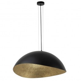 Pendant Light Solaris M 40601 1xE27 15W D48x89cm Black-Gold Sigma Lighting BLACK-GOLD