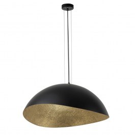 Pendant Light Solaris XL 40603 1xE27 15W D89x101cm Black-Gold Sigma Lighting BLACK-GOLD