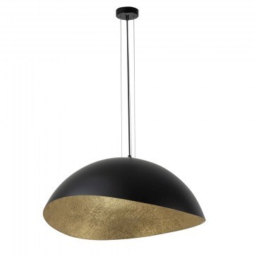 Pendant Light Solaris XL 40603 1xE27 15W D89x101cm Black-Gold Sigma Lighting