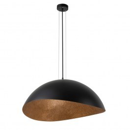 Pendant Light Solaris XL 40610 1xE27 15W D89x101cm Black-Copper Sigma Lighting BLACK-COPPER