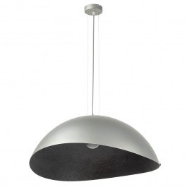 Pendant Light Solaris XL 40631 1xE27 15W D89x101cm Silver-Black Sigma Lighting SILVER-BLACK
