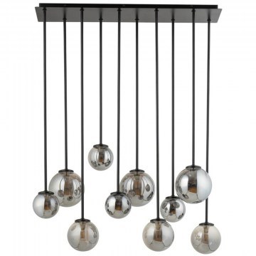 Φωτιστικό Οροφής - Ράγα Tulia 10 33490 10xG9 12W 73x19x90cm Grey Sigma Lighting