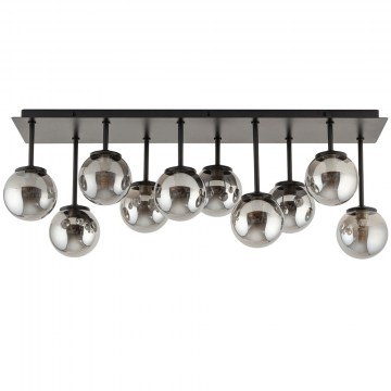 Ceiling Light Tulia 10 33492 10xG9 12W 75x19x25cm Grey Sigma Lighting