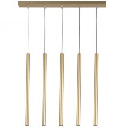 Pendant Light Sopel 5 33617 5xG9 3W 60x5x80cm Gold Sigma Lighting GOLD