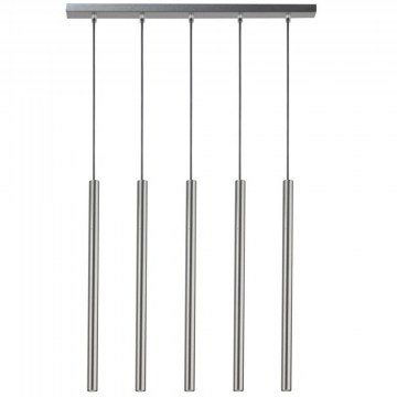 Pendant Light Sopel 5 33618 5xG9 3W 60x5x80cm Silver Sigma Lighting