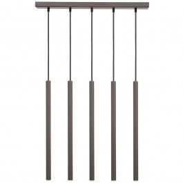 Pendant Light Sopel 5 41457 5xG9 3W 60x5x80cm Dark Olive Sigma Lighting GREY-OLIVE
