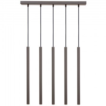 Pendant Light Sopel 5 41457 5xG9 3W 60x5x80cm Dark Olive Sigma Lighting