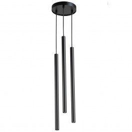 Pendant Light Sopel 3 Round 33622 3xG9 3W D16x100cm Black Sigma Lighting BLACK
