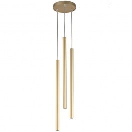 Pendant Light Sopel 3 Round 33624 3xG9 3W D16x100cm Gold Sigma Lighting GOLD