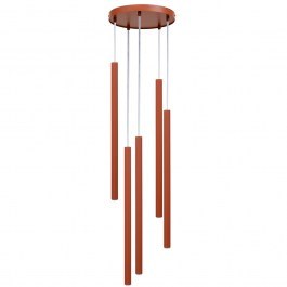 Pendant Light Sopel 5 Round 41459 5xG9 3W D25x100cm Brick Sigma Lighting BRICK