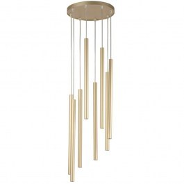 Pendant Light Sopel 8 Round 33630 8xG9 3W D30x100cm Gold Sigma Lighting GOLD