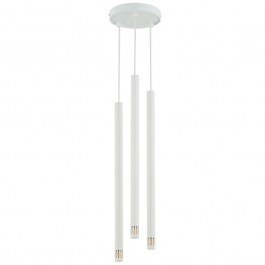 Φωτιστικό Οροφής Κρεμαστό Sopel Laser 3 33255 3xG9 3W Φ16x100cm White Sigma Lighting WHITE