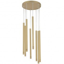 Pendant Light Sopel Laser 8 33233 8xG9 3W D30x100cm Gold Sigma Lighting GOLD
