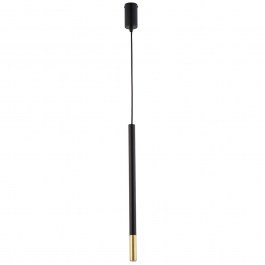 Pendant Light Sopel Due 1 33235 1xG9 3W D5x100cm Black-Brushed Gold Sigma Lighting BLACK-GOLD