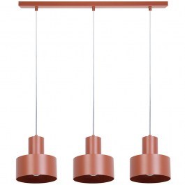 Pendant Light Rif 3 41162 3xE27 15W 67x15x70cm Brick Sigma Lighting BRICK