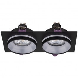 Recessed Spotlight Jet Eye 6925 2xGU10 17,5x4cm Black TK Lighting BLACK