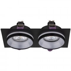Recessed Spotlight Jet Eye 6925 2xGU10 17,5x4cm Black TK Lighting
