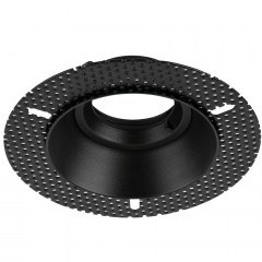 Σποτ Χωνευτό Fira 10573 1xGU10 Φ12,5x4cm Black TK Lighting