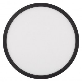 Φωτιστικό Οροφής - Πλαφονιέρα Aqua 6901 LED 3000K-6500K 2565Lm 24W Φ30x2,9cm Black TK Lighting WHITE-BLACK