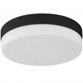 Φωτιστικό Οροφής - Πλαφονιέρα Pori 862 2xE27 Φ29x9cm Black TK Lighting BLACK