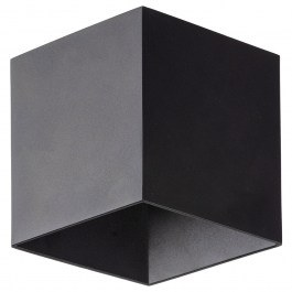Φωτιστικό Τοίχου - Απλίκα Cube 18182 2xLED 3000K 650Lm 17x17x9cm Black TK Lighting BLACK