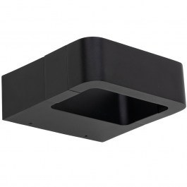 Φωτιστικό Τοίχου - Απλίκα Arius 18204 LED 3000K 480Lm 16,3x16x5,5cm Black TK Lighting BLACK