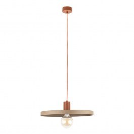 Φωτιστικό Οροφής Κρεμαστό Sila 10955 1xE27 44,5x145cm Brick-Sand TK Lighting BRICK
