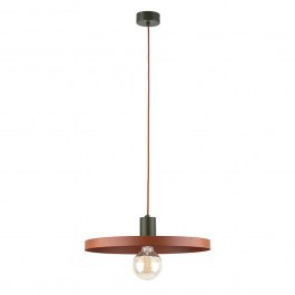 Φωτιστικό Οροφής Κρεμαστό Sila 10750 1xE27 44,5x145cm Green-Brick TK Lighting BROWN
