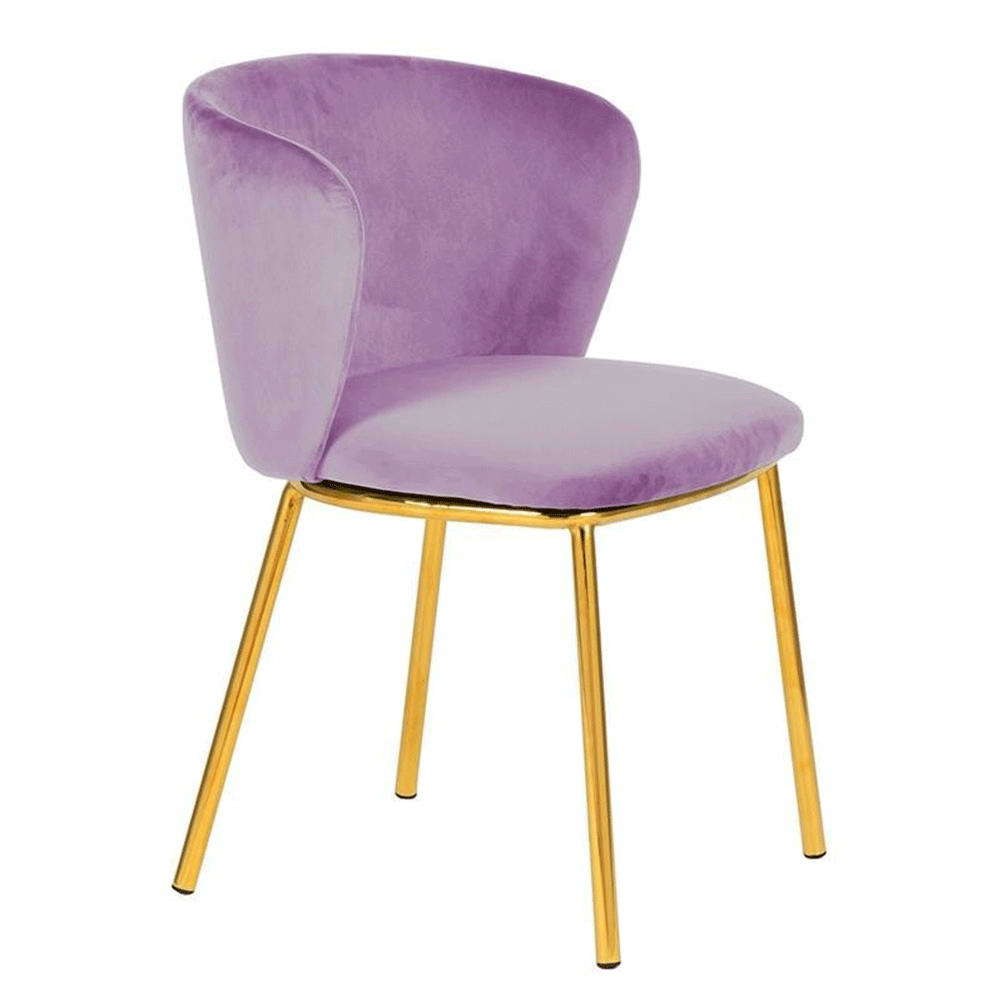 Καρέκλα 3-50-224-0017 55x53x76/48,5cm Pink Inart