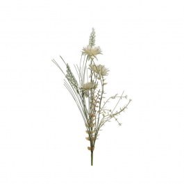 Διακοσμητικό Λουλούδι-Κλαδί 3-85-084-0139 58cm White Inart WHITE