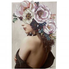 Πίνακας Καμβάς Bezira 301-000017 60x3x90cm Multi Inart