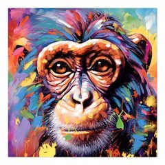 Canvas Painting Bano 296-000032 80x3x80cm Multi Inart