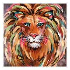 Canvas Painting Martin 296-000033 80x3x80cm Multi Inart