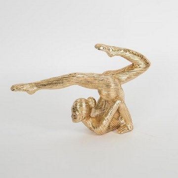 Decorative Figure Woman 752-27072 25x7x15,5cm Gold Estheti Home