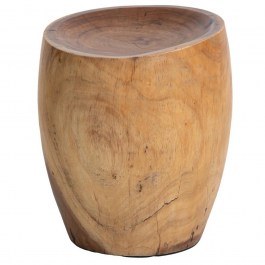 Σκαμπό Nual 0900011 42x42x54cm Natural NATURAL