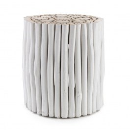 Stool Guadalupe 0680440 38x40 White WHITE