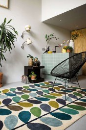 Χαλί Multi Stem Kingfisher 059507 Orla Kiely MULTI-GREEN